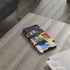 Festive Christmas Decorations on a Row of Townhomes - Impact Resistant Phone Case